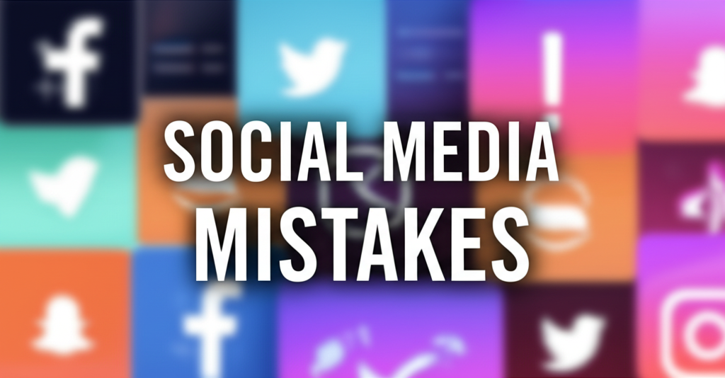 5 errores comunes de pequeñas marcas en redes sociales