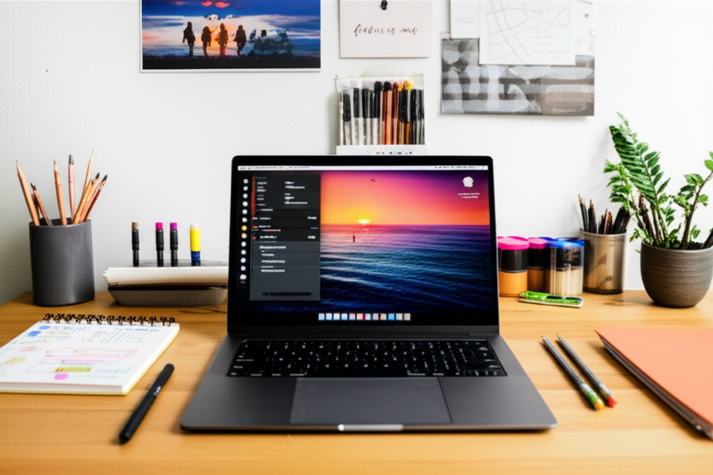 Espacio creativo de trabajo